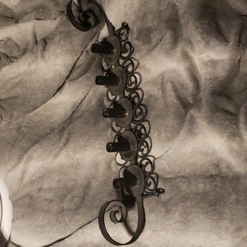Gothic taper candle holder